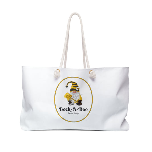 Beek-A-Boo Bee Silly Weekender Bag