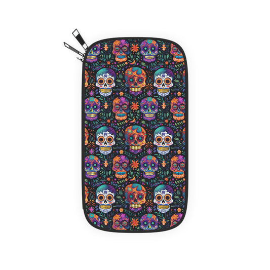 Calavera Sugar Skulls Passport Wallet