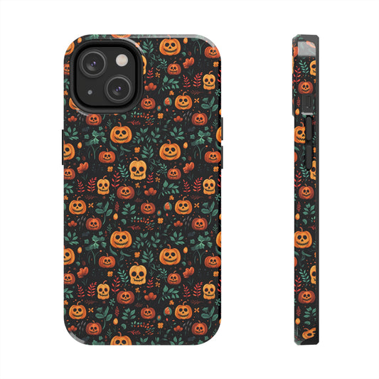 Jack-o-Lanterns Pumpkins Halloween Tough Phone Cases