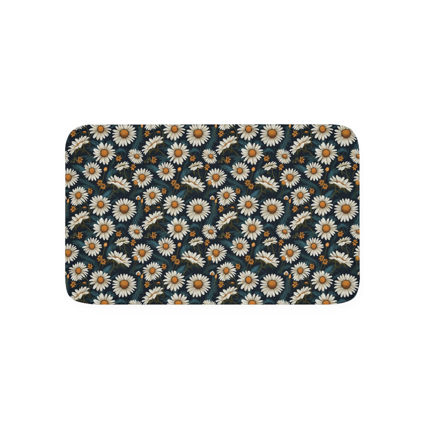 Daisies Memory Foam Bath Mat