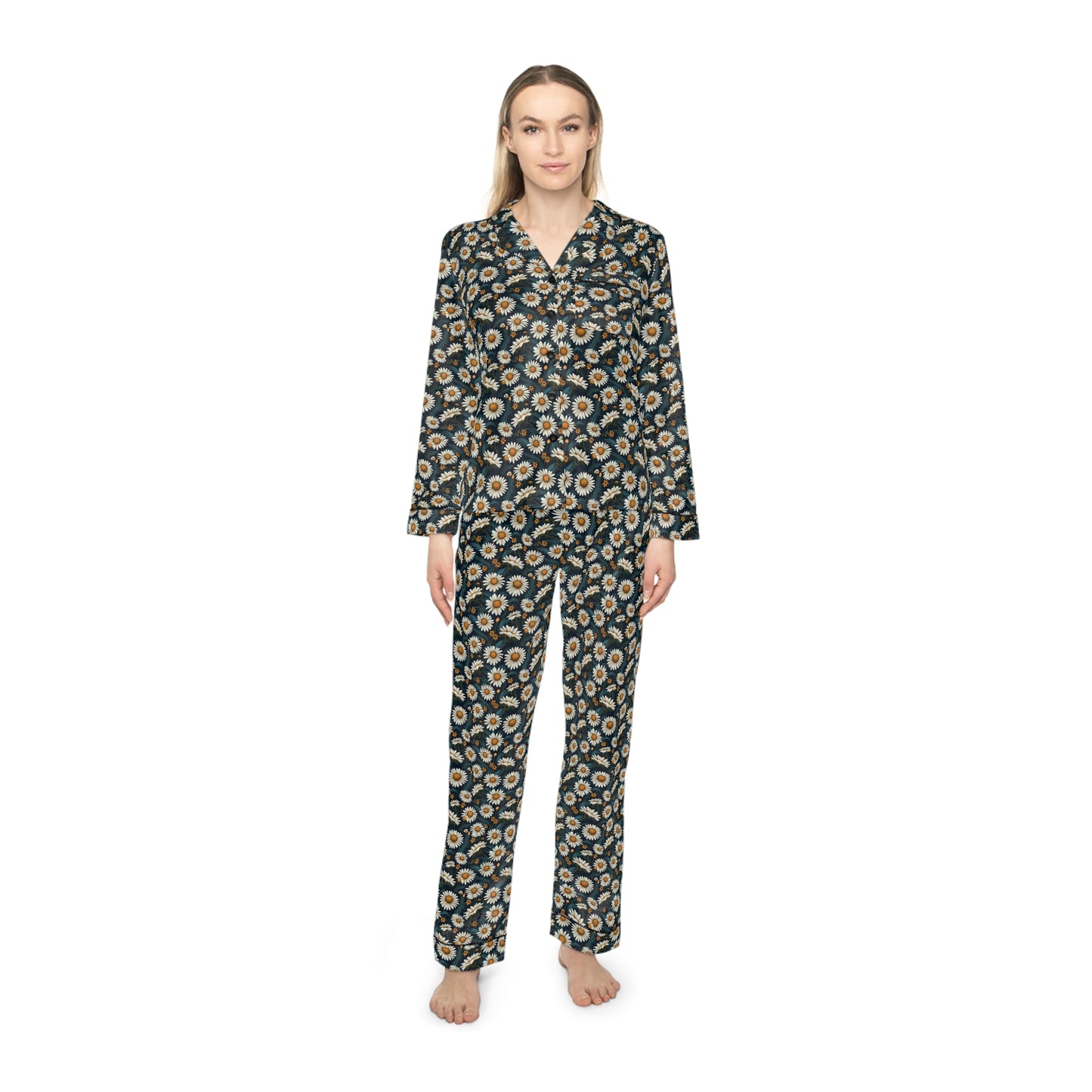 Daisy Women's Satin Pajamas