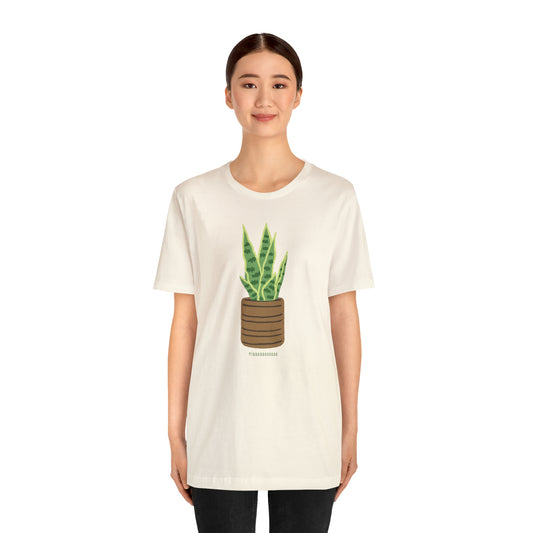 Hisssssss Snake Plant Unisex Jersey Short Sleeve Tee Plant Dad Gift Never Enough Plants Herbology Shirt Book Club Gifts Grandma's Garden