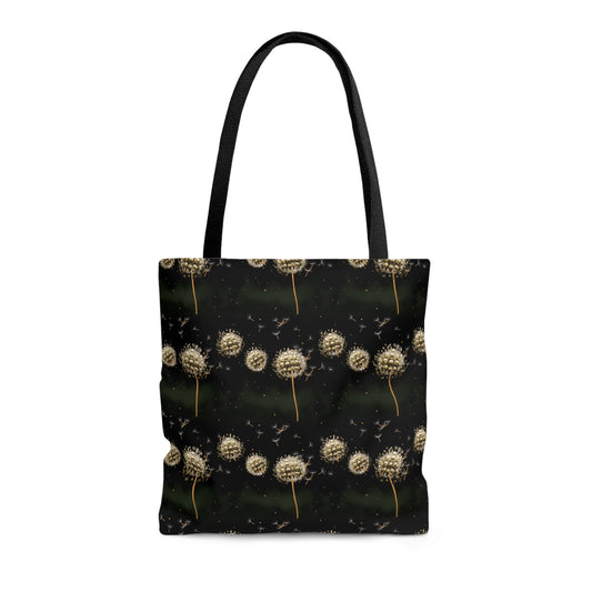 Dandelion Skulls Tote Bag