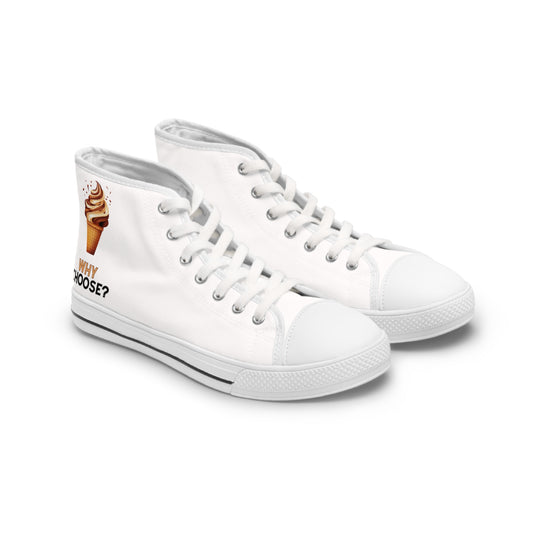 Why Choose Soft Serve Ice Cream Cone Women's High Top Sneakers