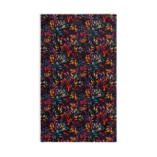 Colorful Leaves Hand Towel