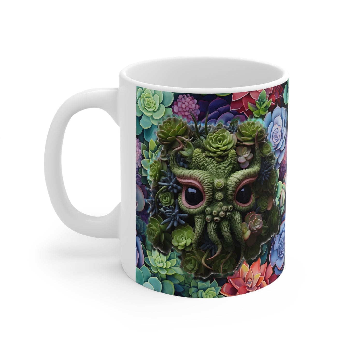 Adaline the Octopus Succulent Creatures Ceramic Mug 11oz