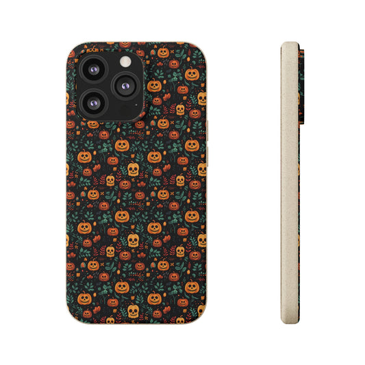 Jack-o-Lanterns Pumpkins Halloween Biodegradable Phone Case