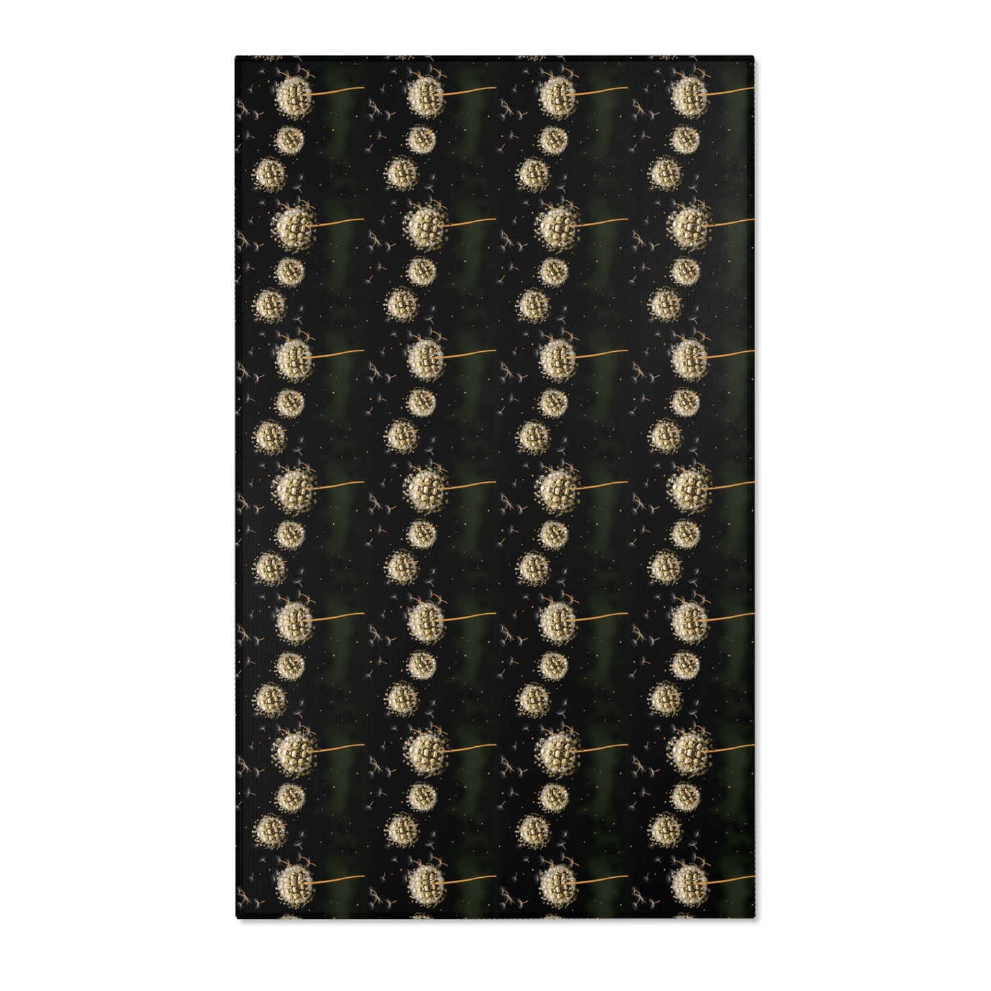 Dandelion Skulls Area Rugs