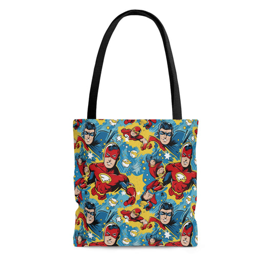 Comic Book Superhero Trick or Treat Bag