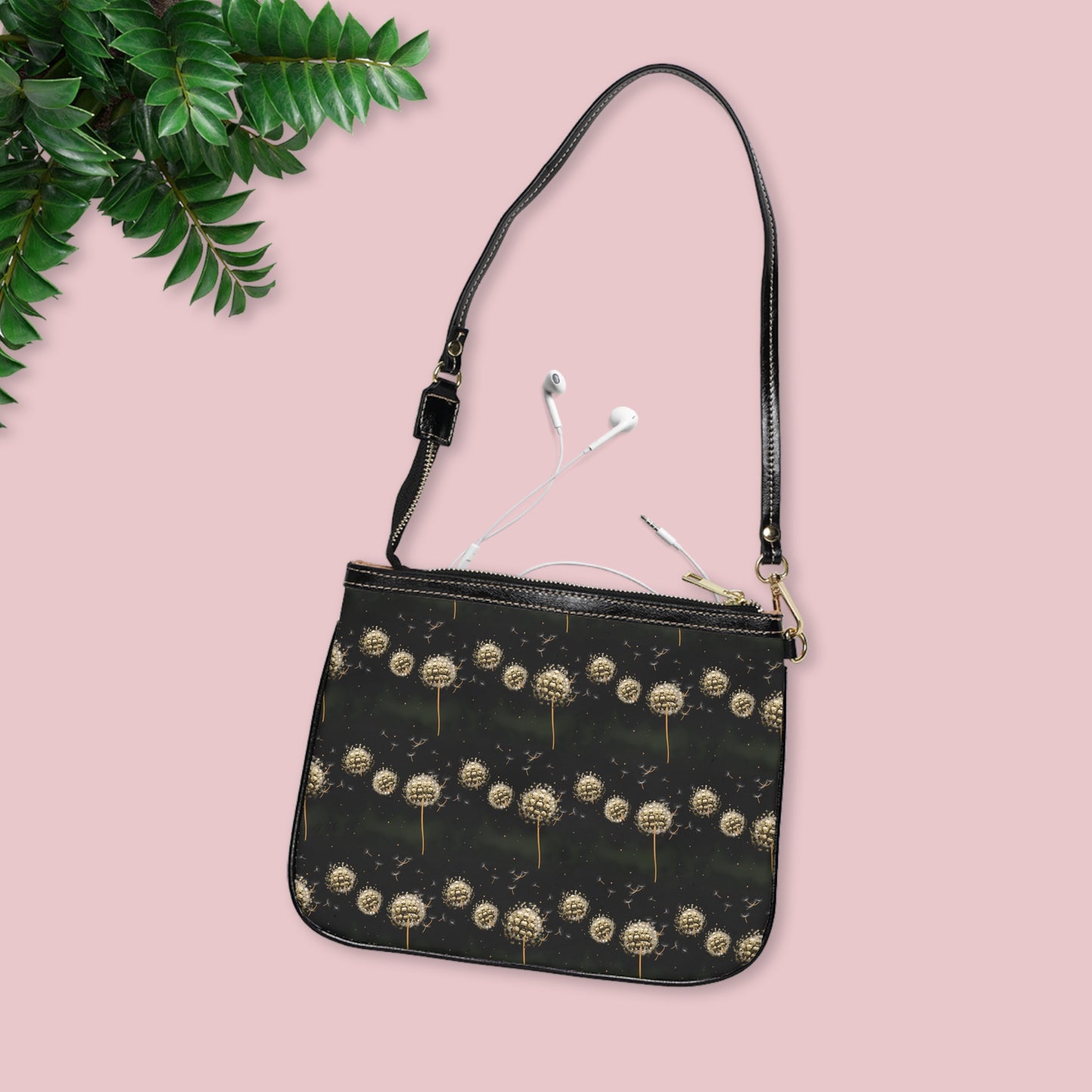 Dandelion Skulls Small Shoulder Bag