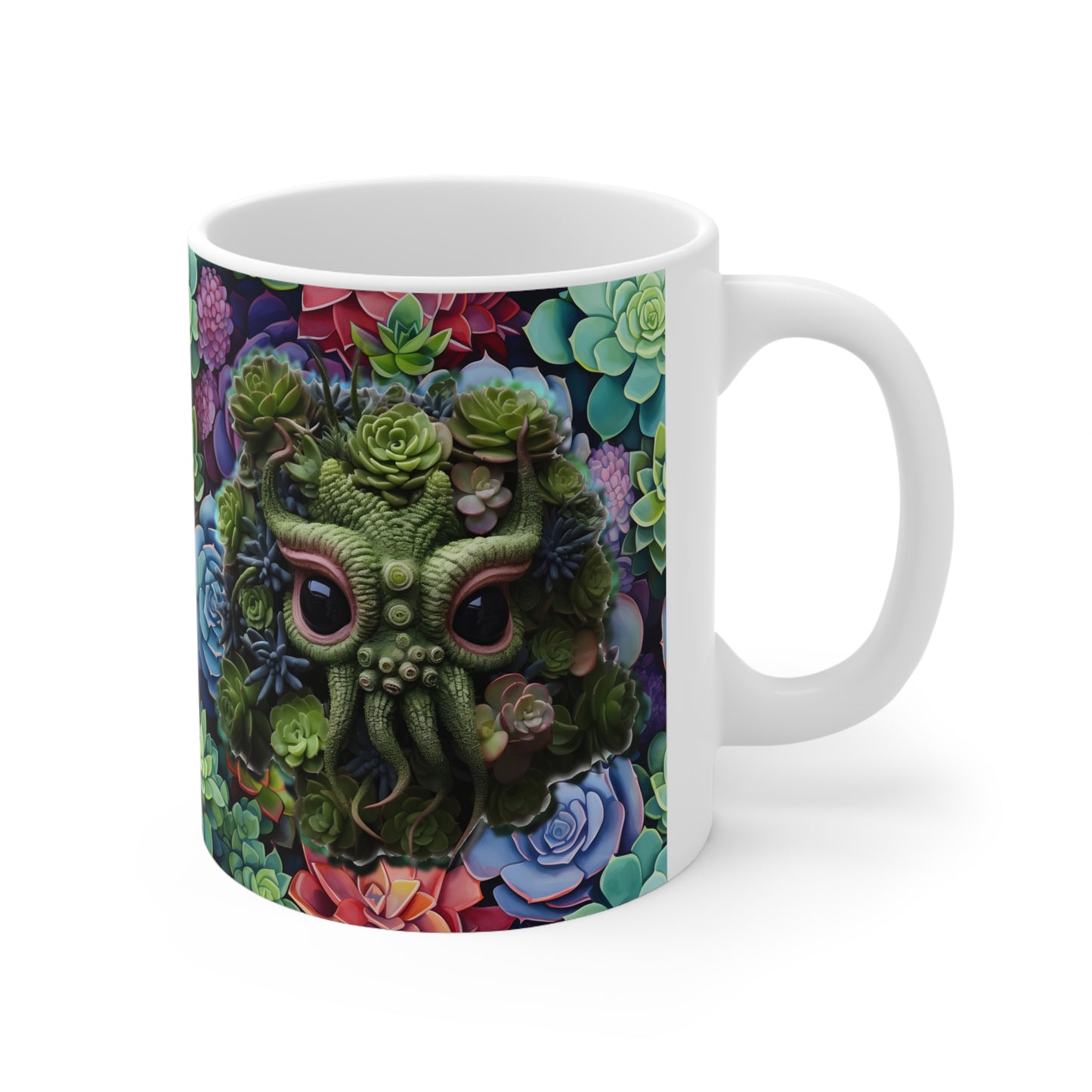 Adaline the Octopus Succulent Creatures Ceramic Mug 11oz