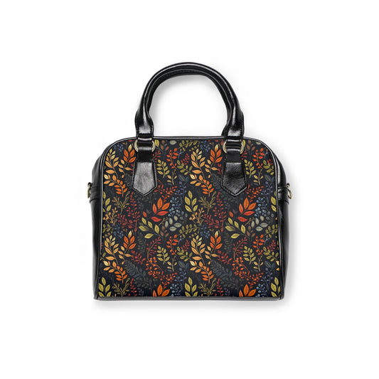 Autumn Leaves Shoulder Handbag