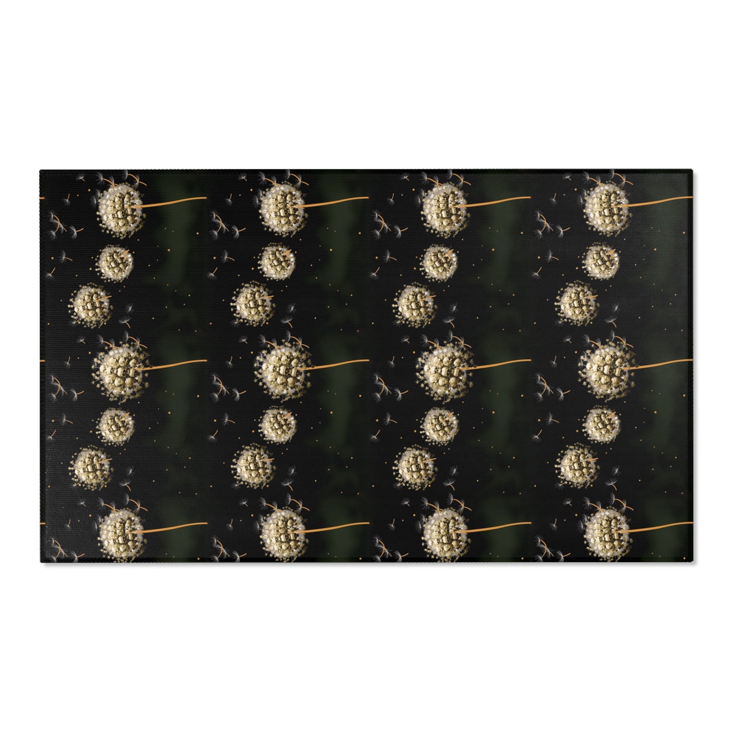 Dandelion Skulls Area Rugs