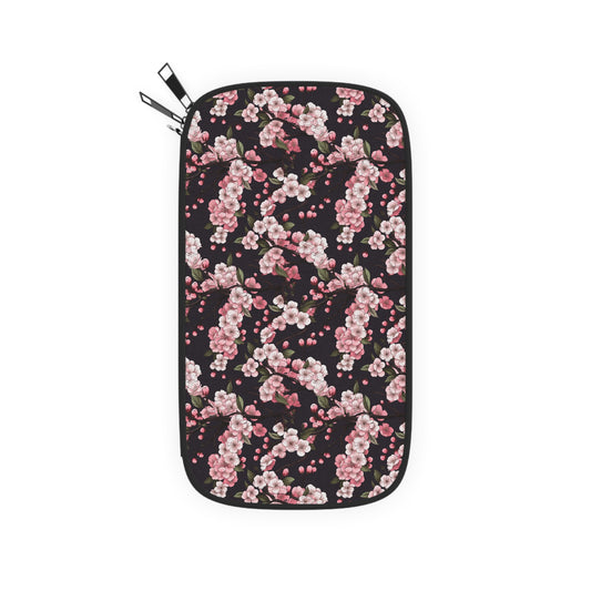 Pink Cherry Blossoms Passport Wallet