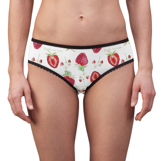 Feels So Ripe Strawberry Women's Briefs