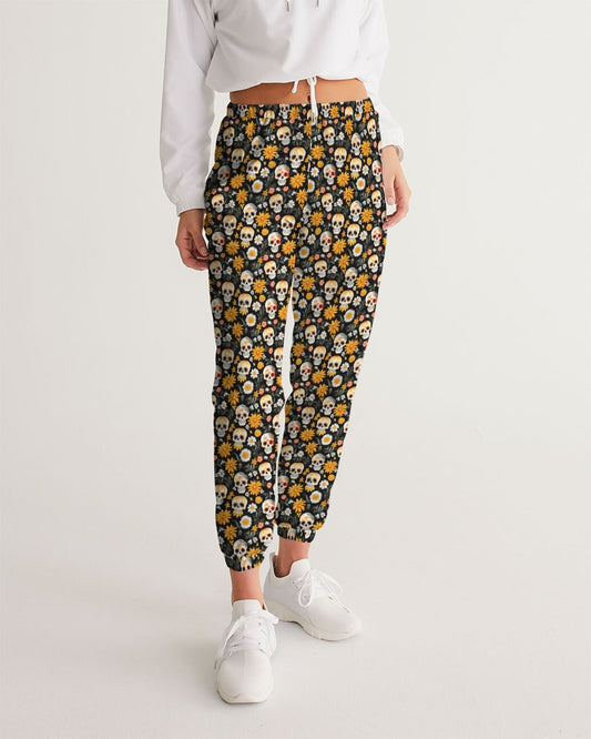 Yellow Daisies & Sugar Skulls Women's Track Pants