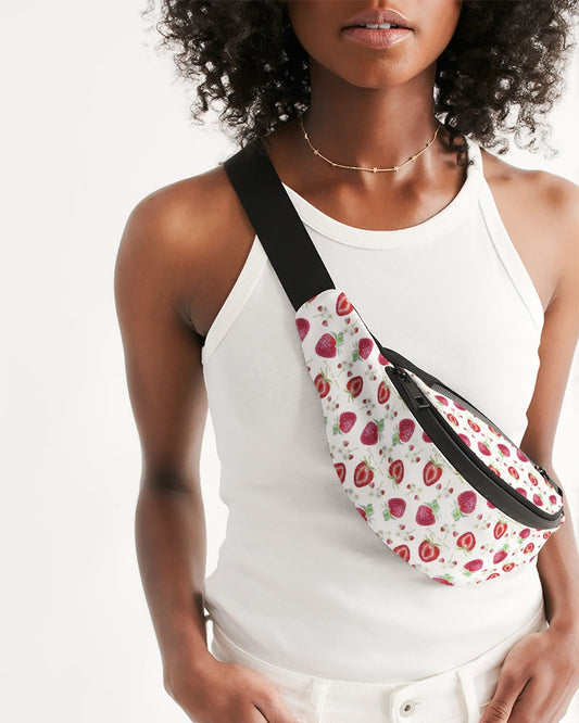 Feels So Ripe Strawberry Crossbody Sling Bag