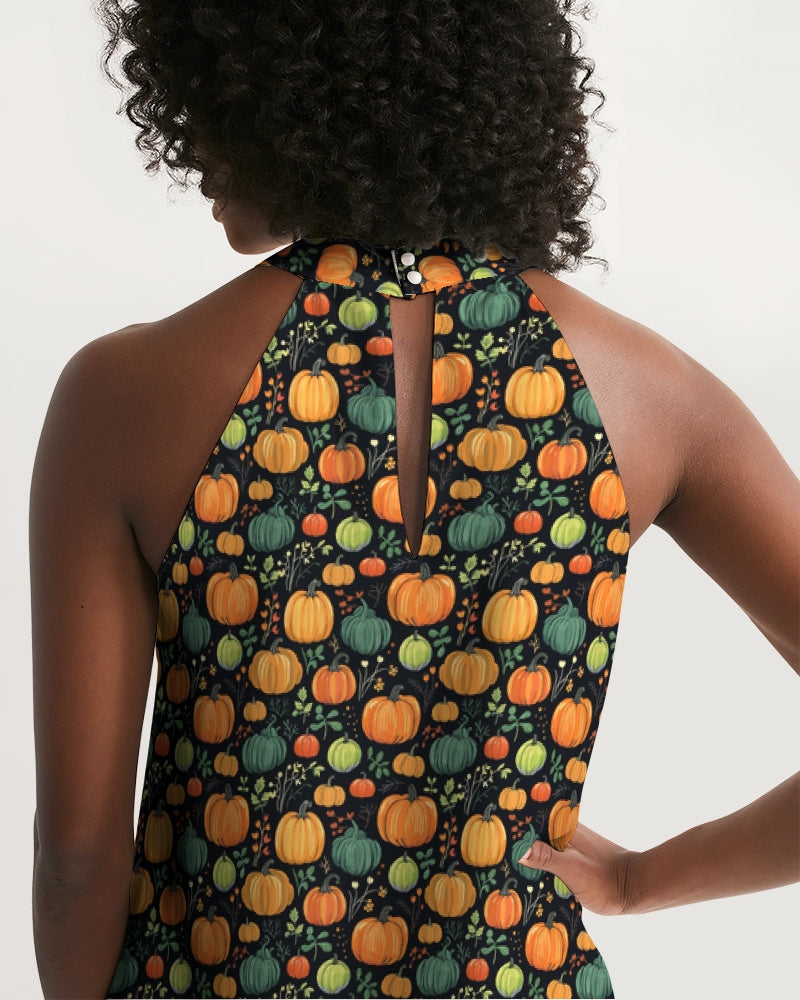 Pumpkins Women's Halter Dress