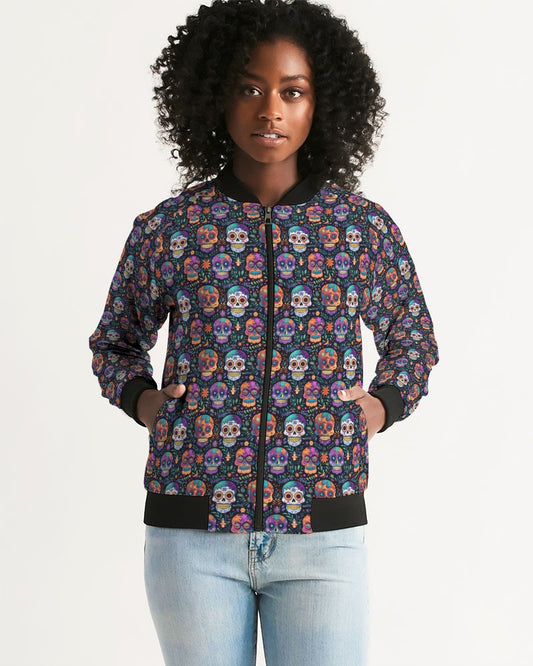 Sugar Skulls Women's Bomber Jacket