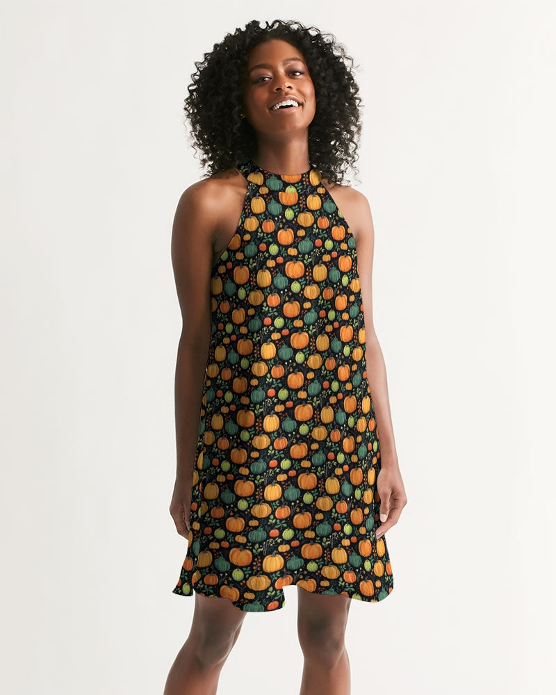 Pumpkins Women's Halter Dress