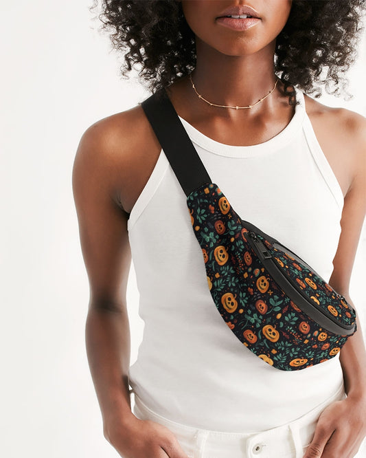 Jack-o-Lanterns Crossbody Sling Bag